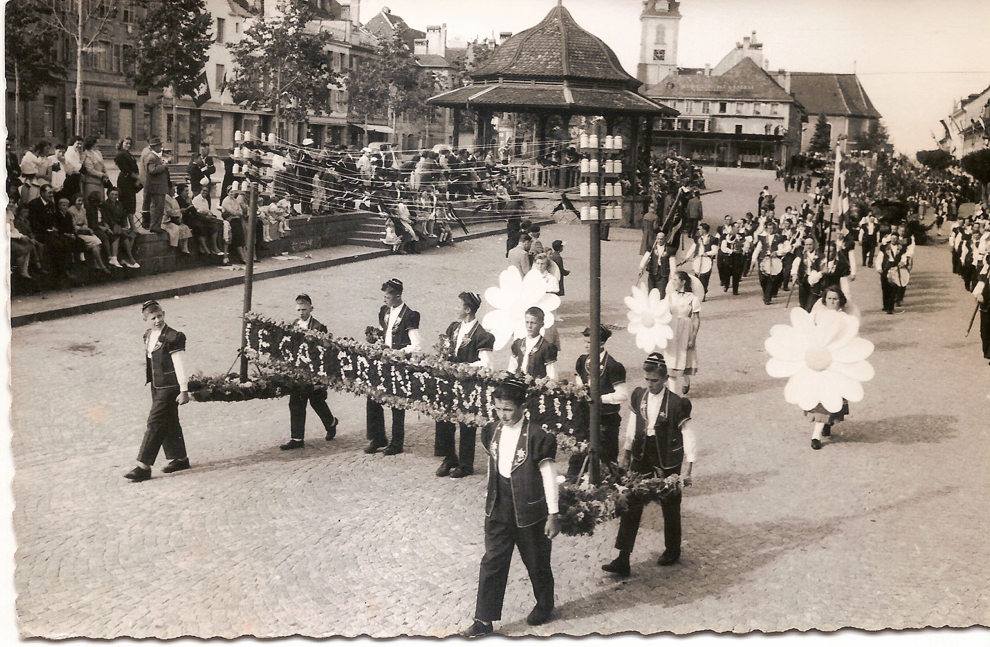 1957 22 septembre Inauguration Mon. Abbé Bovet